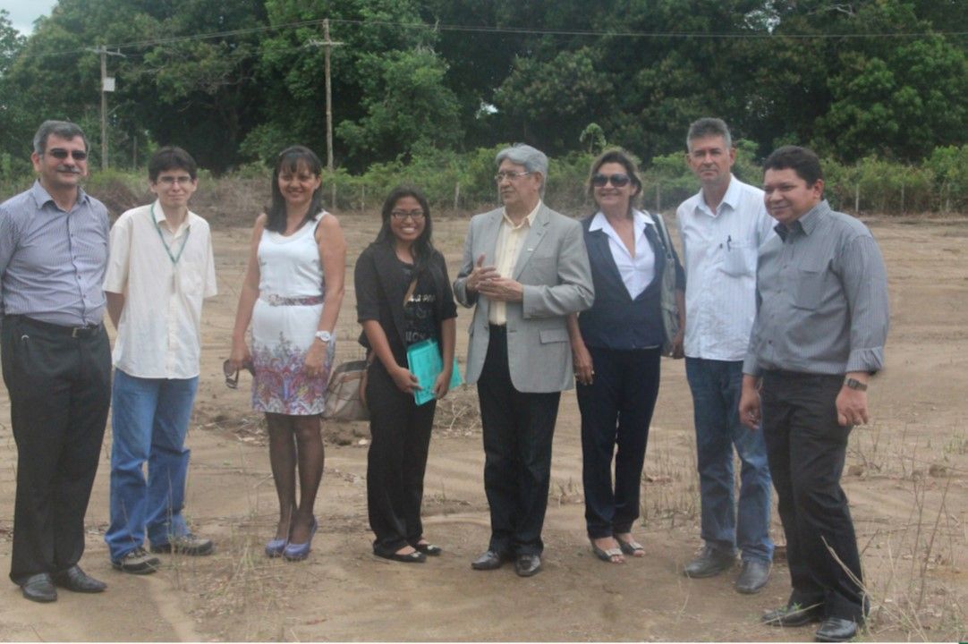 Equipe de vistoria da Terraplanagem