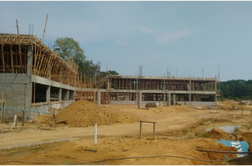 Sede definitiva em Construção