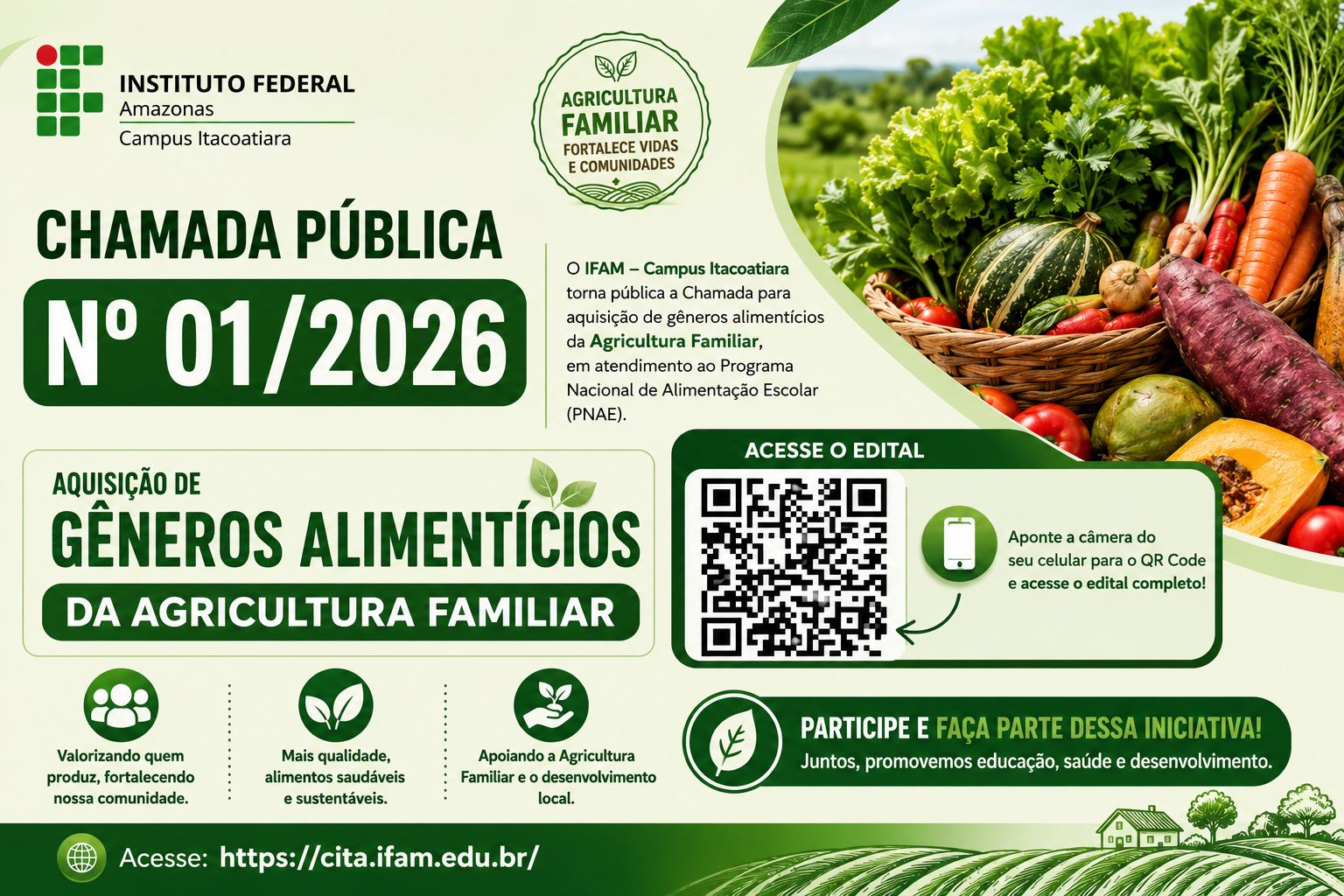 EDITAL Nº 01/2026 - CHAMADA PÚBLICA