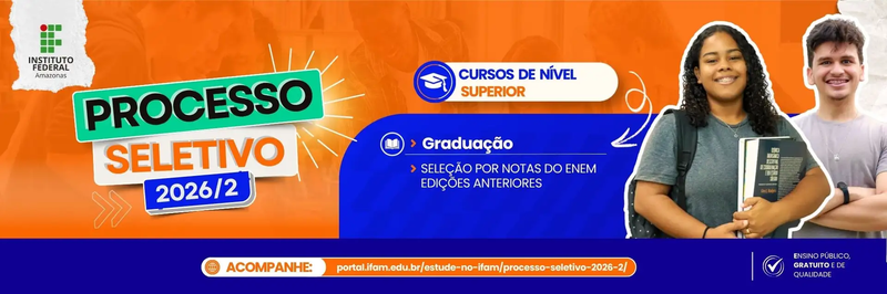 Processo seletivo graduacao 2026.2